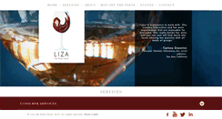 Desktop Screenshot of lizathewinechick.com